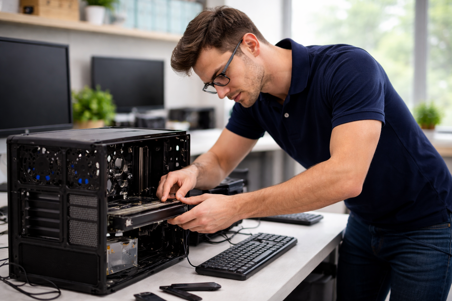 Advies en verkoop van computers en laptops bij Hostje.nl